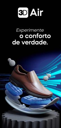 Imagem de Sapato Social Jota Pe 3D Double Air 85100