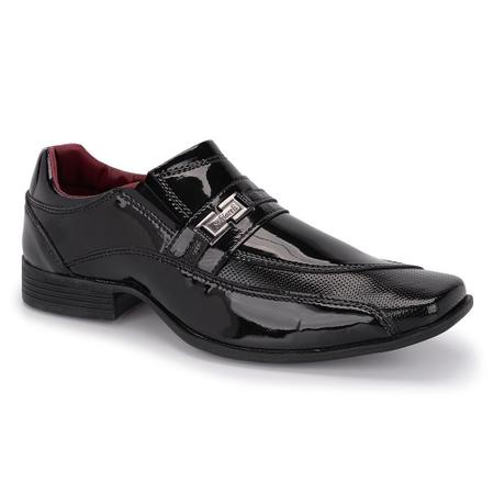 Sapato Social Masculino Bico Quadrado Schiareli 835 Preto - Sapato Social  Masculino - Magazine Luiza