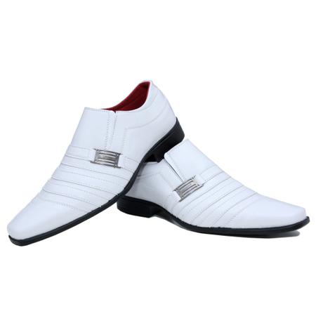 Sapato branco masculino social 2025