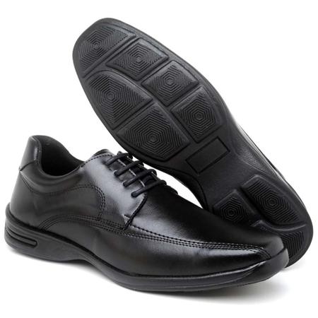 Sapato Social Masculino Conforto Preto Marrom Elegante Casual