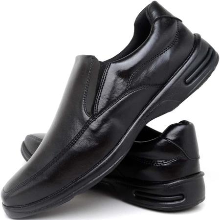 Imagem de Sapato Social Masculino: Estilo Casual e Conforto em Material Ecológico CFT-25175 Preto