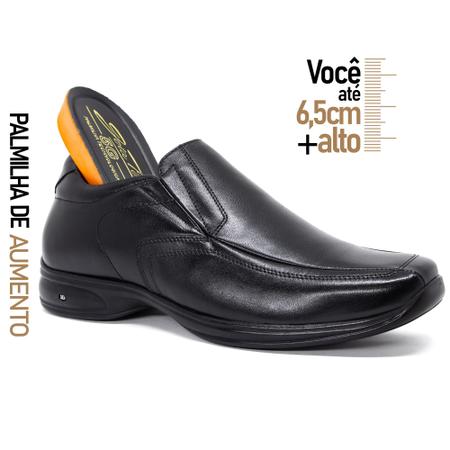 Imagem de Sapato Social Masculino Jota Pe 3D Aumenta Altura 6,5cm  5G 79650