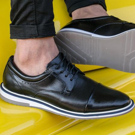 Sapato esporte hotsell fino preto