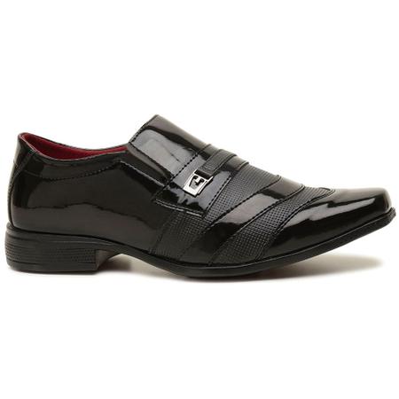 Sapato social hotsell masculino preto verniz