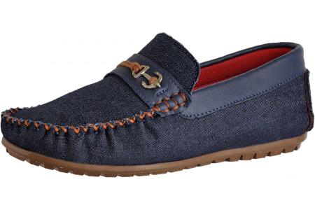 Sapato Social Mocassim Infantil Masculino Jeans Esporte Fino