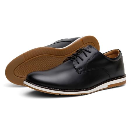 Sapato Social Oxford Couro Legítimo Sport Fino Casamento Noivo Festa - Onix Shoes Imagem de Sapato Social Oxford Couro Legítimo Sport Fino Casamento Noivo Festa