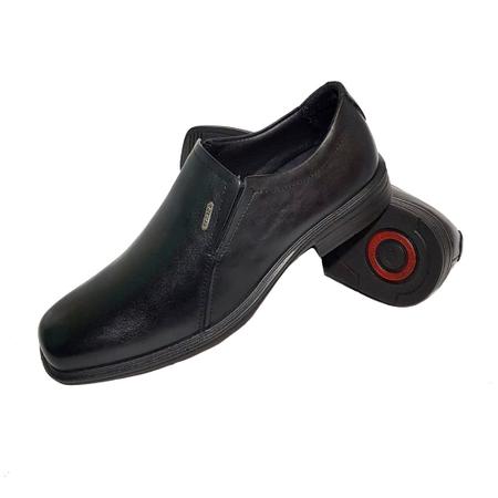 Sapato Social Pegada Masculino em Couro Preto 124772 Sapato