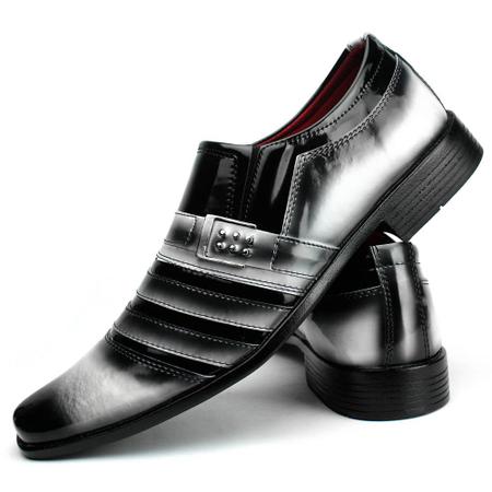 Sapato social cheap preto verniz