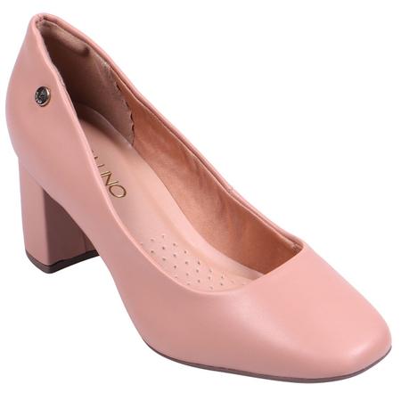 Sapato Via Uno Scarpin Mesti o Nude Liso Bege Scarpin Feminino