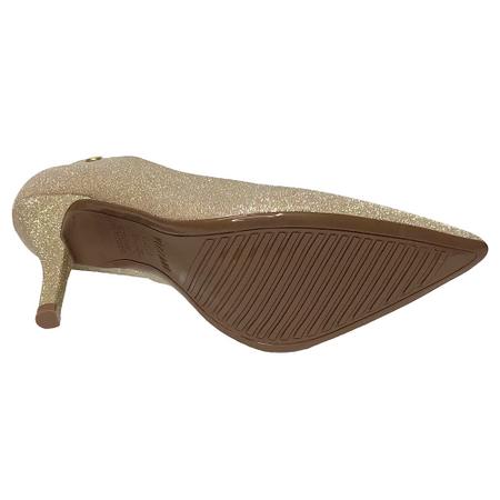 Sapato hotsell vizzano dourado