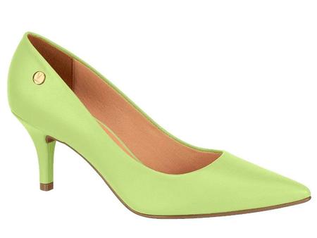 Sapato Vizzano Scarpin Salto M dio Bico Fino 1185 702 33 40
