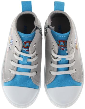 Imagem de Sapatos Paw Patrol Hi-Top para crianças, tênis de lona