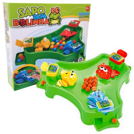 Sapo Papa Bolinha Braskit Jogo Interativo De Pegar Bolinhas 3 Jogadores -  Jogo Papa Bolinha - Magazine Luiza