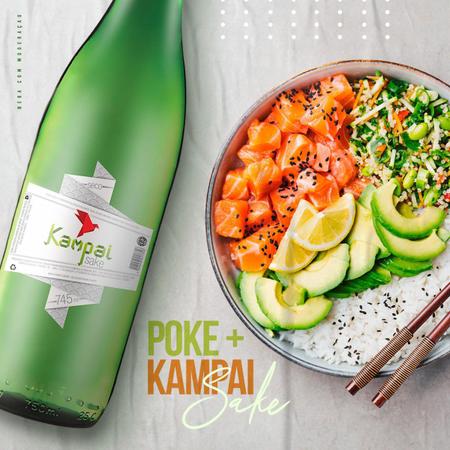 Saquê Kampai 745Ml - Kit 6 Unidades em Promoção na Americanas