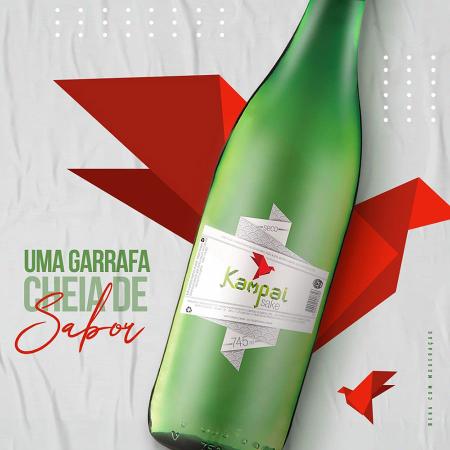 SAQUÊ KAMPAI 745ml - Sake nacional - Fabricado no Brasil - Limao  Distribuidora de bebidas finas