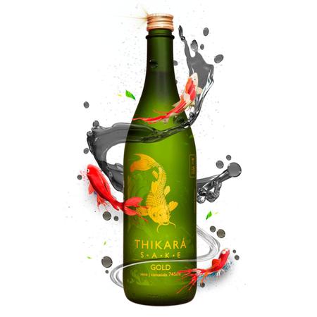 Saquê Seco Gold Thikará Garrafa 745ml