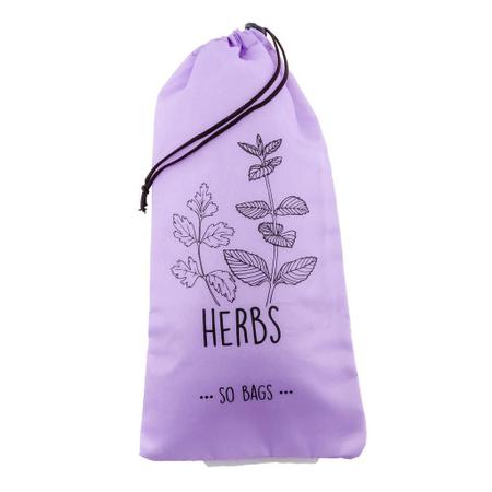 Imagem de Saquinhos Reutilizáveis Lilás So Bags - Herbs