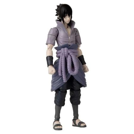 Boneco Sasuke Classico Não Articulado - Sasuke 18cm Naruto