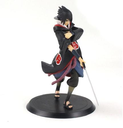 Boneco Naruto Figura e Ação Sasuke Uchiha