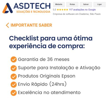 Imagem de Sat Fiscal Epson A10  Instalação & Ativação Gratuita