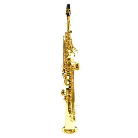 Sax Soprano Benson BSSR1L Reto Sib Laqueado - Saxofone - Magazine Luiza