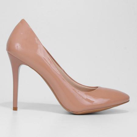 Scarpin Ala Salto Alto Bico Redondo Scarpin Feminino Magazine