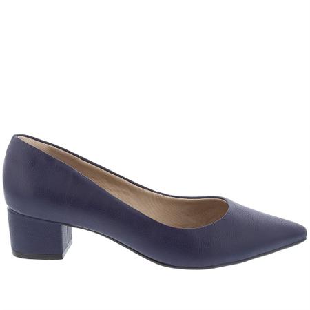 Scarpin bebece store azul marinho