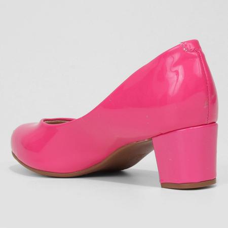 Scarpin rosa bico redondo cheap