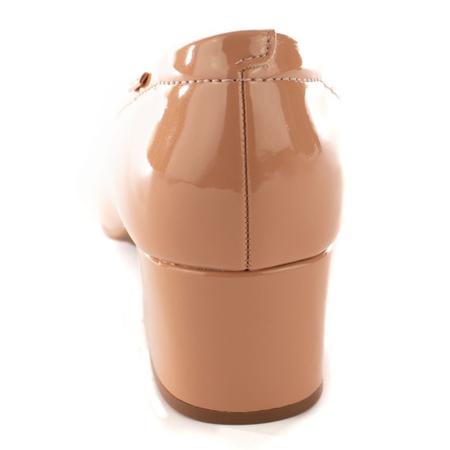 Scarpin bico on sale redondo nude