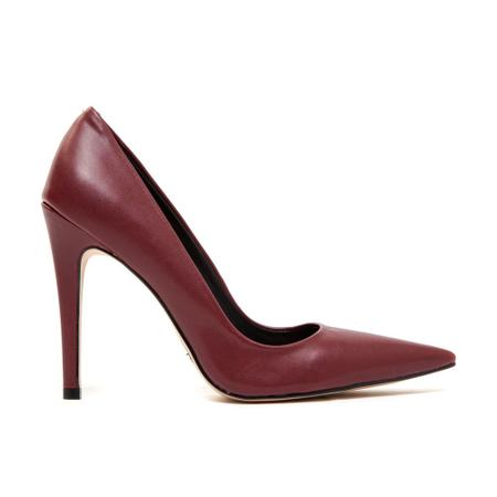 Scarpin bordô sales