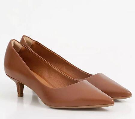 Scarpin bottero salto baixo 2025