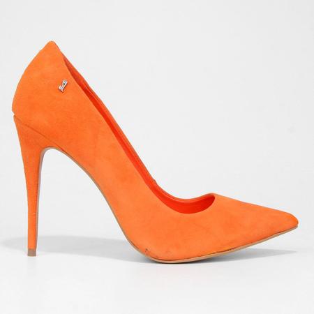 Scarpin laranja santa lolla cheap