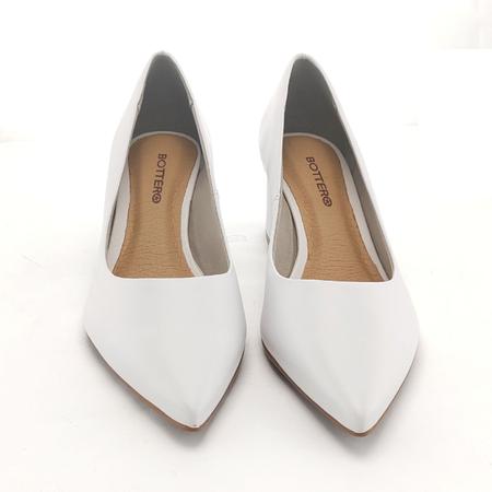 Scarpin hotsell branco bottero