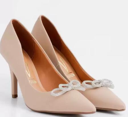 Scarpin de hot sale laço