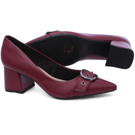 Scarpin Mariota Feminino 20462 Burgundy - MARIOTTA Imagem de Scarpin Mariota Feminino 20462 Burgundy