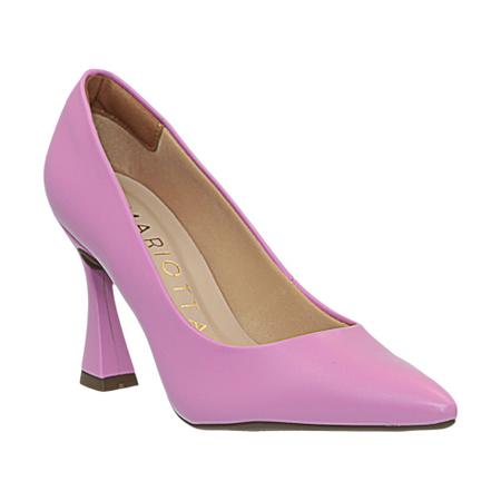 Scarpin Mariotta Salto Alto Flare Feminino 2026001-06 Imagem de Scarpin Mariotta Salto Alto Flare Feminino 2026001-06