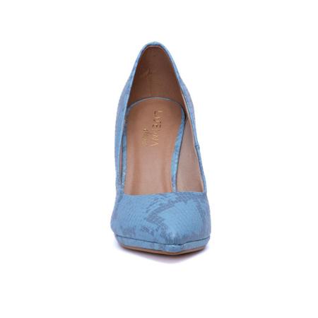 Scarpin meia hot sale pata azul