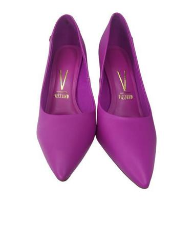 Scarpin Roxo Vizzano Scarpin Feminino Magazine Luiza