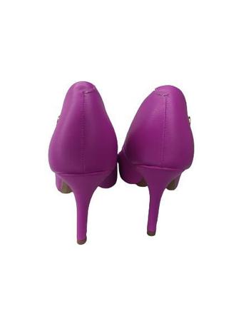 Scarpin sales roxo vizzano