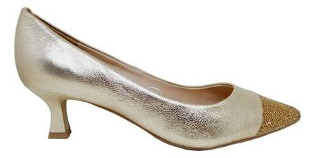 Scarpin salto hotsell baixo bottero