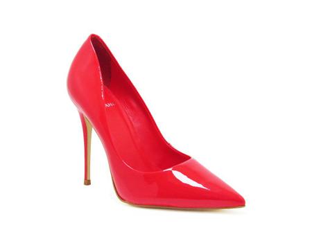 Scarpin Vermelho Verniz Carrano Salto Alto Scarpin Feminino