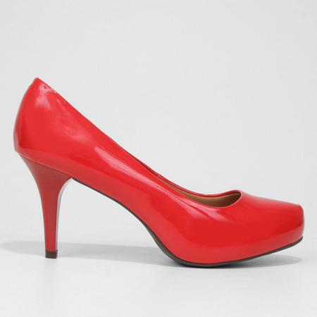 Scarpin hotsell vermelho zattini