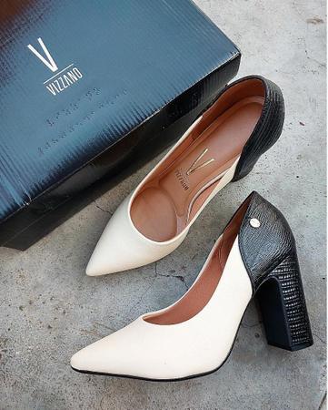 Scarpin vizzano cheap creme