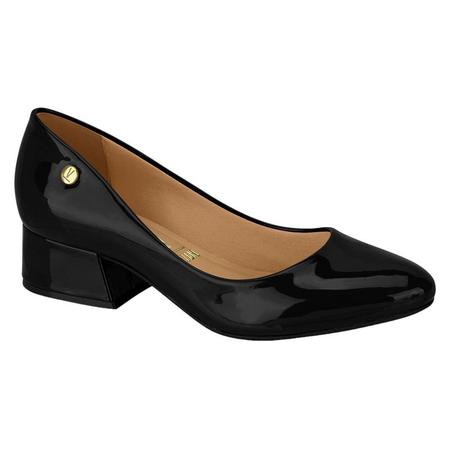 Scarpin bico redondo salto medio sale