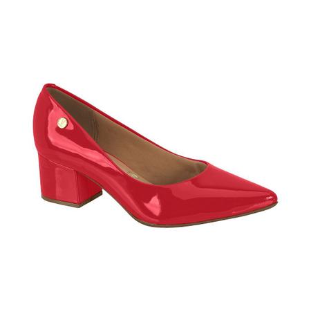 Scarpin vizzano vermelho best sale verniz