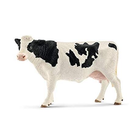 Imagem de Schleich Farm Animal Toys and Playsets - Farm World 4 Piece Starter Set com estatueta de vaca, galo, ovelha e burro, figuras de ação agrícola e acessórios para crianças de 3 anos ou mais