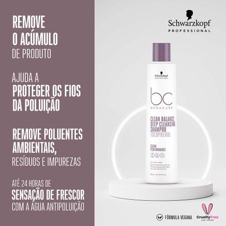 Imagem de Schwarzkopf BC Clean Performance Balance Deep Cleansing - Shampoo