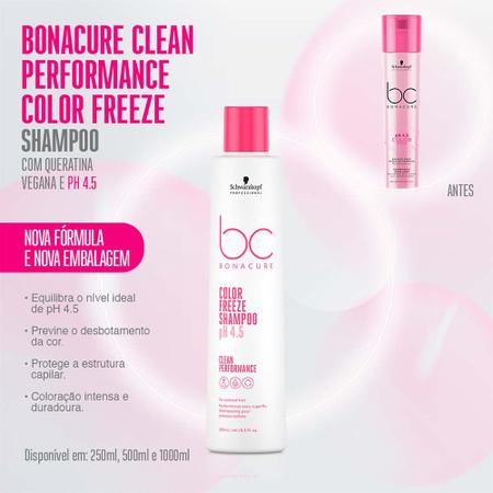 Imagem de Schwarzkopf BC Clean Performance pH 4.5 Color Freeze Shampoo