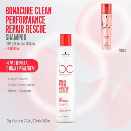 Imagem de Schwarzkopf BC Clean Performance  Repair Rescue - Shampoo