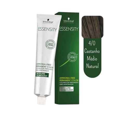 Imagem de Schwarzkopf Essensity Coloração Sem Amônia 4/0 Castanho Médio Natural 60ml